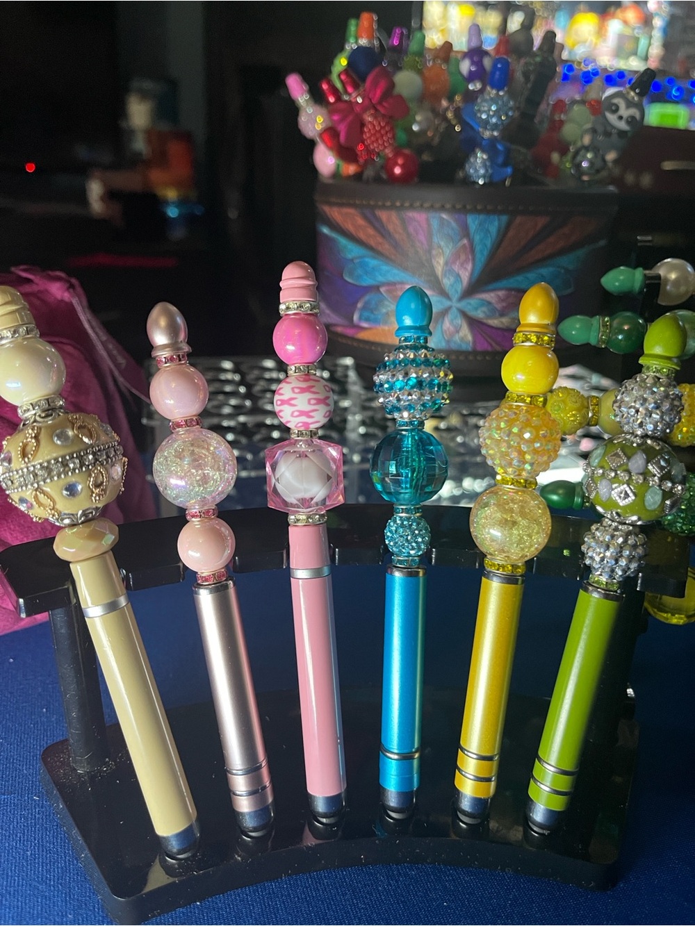 Hand Crafted Blingy Stylus Pens